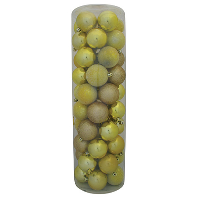 Decorations Xmas N4 6050, 50 pcs, M01 gold