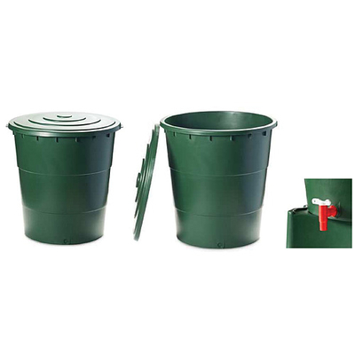 Bucket Toomax Ecotank 300 lit, 083 cm, with lid, valve