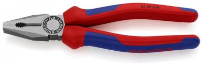 Klieste KNIPEX 03 02 200 SB, 200 mm, kombinované, DIN 5746