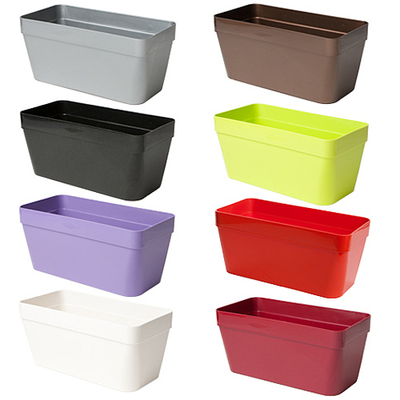 Flower pot 21x19cm ICS PANDORA, purple