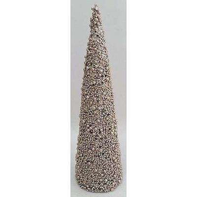 Christmas decoration TreeCone45.Champagne, Berries, 45 cm