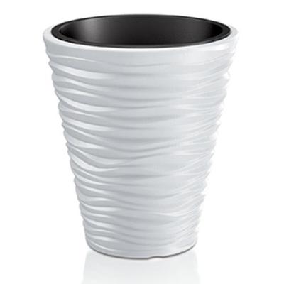 Flower pot SAND 350, 345x385 mm, cream
