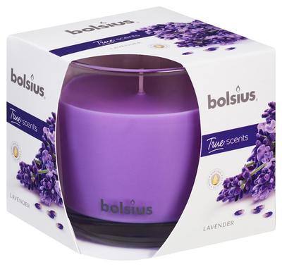 Candle Bolsius Jar True Scents 95/95 mm, lavender