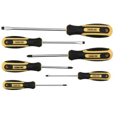 Screwdriver set 6 pcs Strend Pro  
PL3x75, 5x100, 6x150 mm
PH0x75, 1x75, 2x100 mm