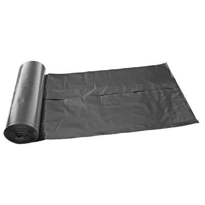 Trashbag ROLO LDPE 120 lit, 070x110 mm, pkg. 25pcs, black