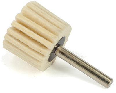 Disc GermaFlex LKF-A 40x30-6 mm, Felt, fan, shank, 15,500 rpm