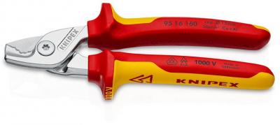 Nožnice káblové KNIPEX 95 16 160, kliešte, 160 mm, do 15mm/50mm2, VDE
