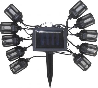 Chain Strend Pro Garden, lantern, solar, 10x LED, 1.8+2 m
