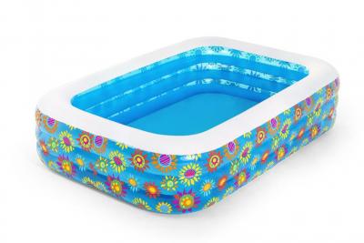 Above Ground Pool Bestway® 54120, Happy Flora, for kids, inflatable, 2,29x1,52x0,56 m