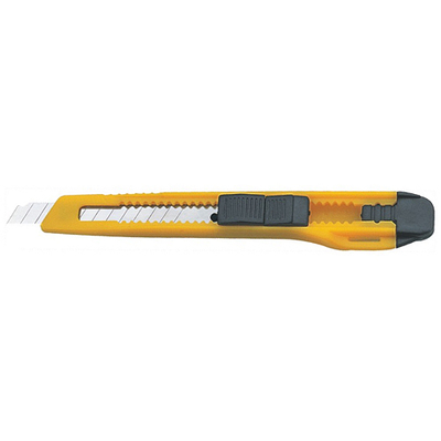 Snap-off blade knife 9mm Giant, piston-valve control
