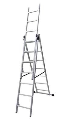 Ladder Strend Pro DP 3x07, Alu, EN 131 max. 4,23 m