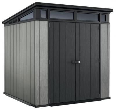 2.TRIEDA Domcek Keter® ARTISAN 7x7, antracit/sivá, 214x218x226 cm, UV, DUOTECH™