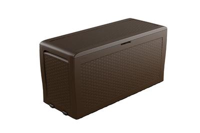 Box Keter® Samoa rattan box 270L, brown