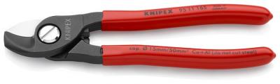 Nožnice káblové KNIPEX 95 11 165 SB, kliešte, 165 mm, do 15mm/50mm2