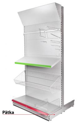 Base leg Racks H25 370 mm