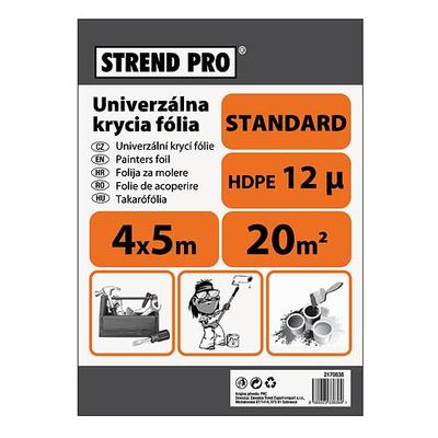 Painters covering foil Strend Pro Standard 4x12,5 m, 12µ