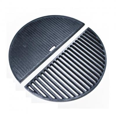 Grill grate Kamado Egg 21", cast iron, semicircular