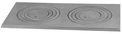 Stove hob 630x315 mm, 2 openings