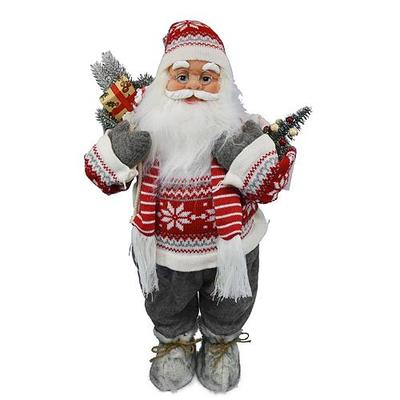 Christmas decoration XmC615, Santa with scarf, 60 cm