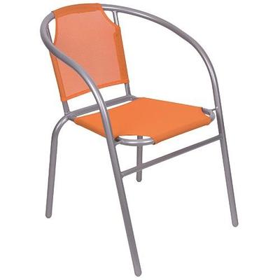 <p>Chair LEQ BRENDA, orange, 60x71 cm</p>