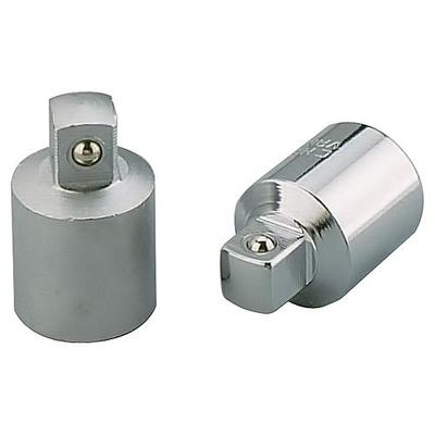 Adapter 1/4"  - 3/8" Honiton, mat finish, chrome plated