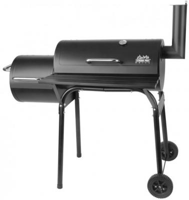 2.TRIEDA Gril Strend Pro Porter, BBQ, na drevené uhlie, 2v1 - grilovanie a údenie, 1100x650x1150 mm