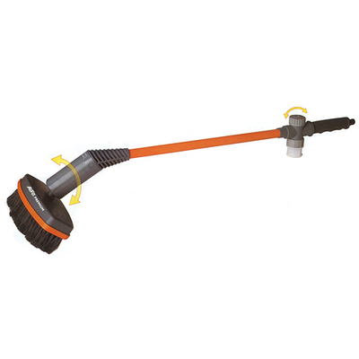 Brush for car with water walve