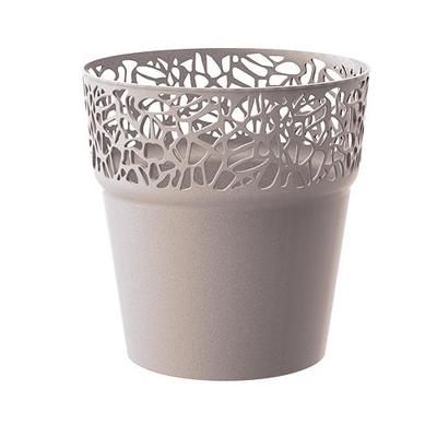 Flower pot NATURO 175, mocca