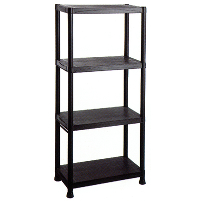 Plastic Shelving Rack RA3071, 4-tiers