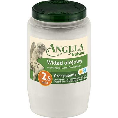 Bolsius Angela Fill NR03 white, 55 h, 150 g, oil