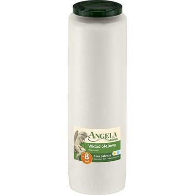 Bolsius Angela Fill NR08 white, 185 h, 550 g, oil