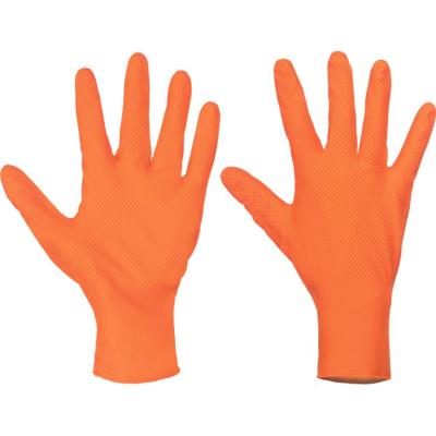 Gloves SPOONBILL GRIP, nitrile, 8/M