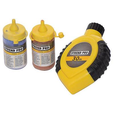 Chalk line 30m + 2x powder 25g Strend Pro
