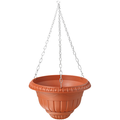Hanging flover pot 25 Roma, brick