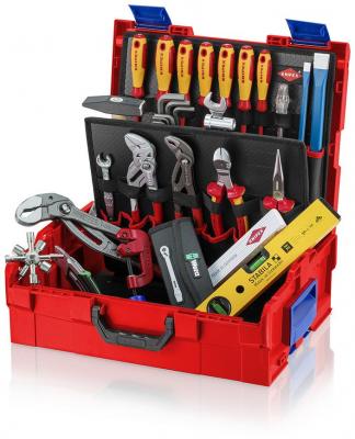 L-Box KNIPEX 00 21 19 LB S, 52 dielny, instalater