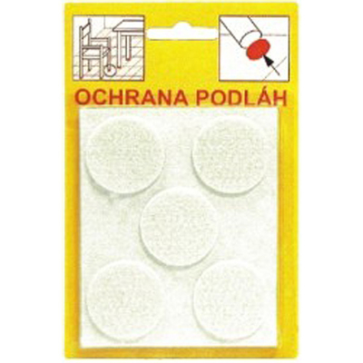 Belt pad KMS 110B 32 mm, white