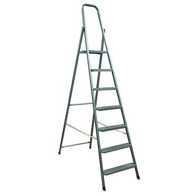 Steel step ladder eurogold®, 7 steps