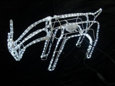 Christmas decoration MagicHome X8010, Reindeer with moving bowed head LED, IP44
