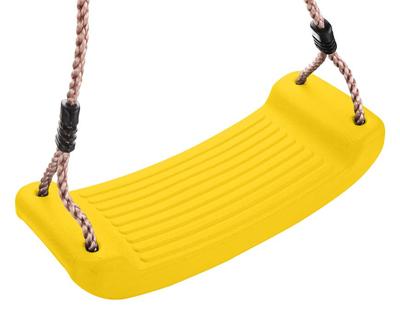 Child swing LEQ ABELLA, yellow, 43x17x8.5 cm, plastic