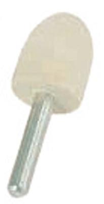 Disc GermaFlex PKS 20x25-6 mm, Felt, shank, solid, 23,000 rpm