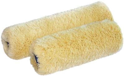 Paint roll Spokar Plush yellow-green 250/53/8 mm, PAC 18 mm, facade