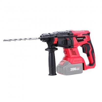 2.TRIEDA Kladivo Worcraft CRH-S20LiB, 20V, SDS+, 3J, bezuhlíkové