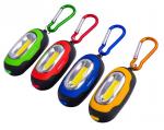 Keychain lamp Strend Pro pendant, with carabiner, mix of colors, 20 lm, 70x34x24 mm, sellbox  24 pcs