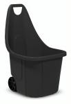 Trolley Blumax CADDY, 60 lit., 50x60x84 cm, black, for garden waste
