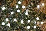 Christmas Light MagicHome Christmas Cherry Balls, 100 LED cold white,  IP44, 8 functions, L-9,90 m