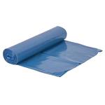 Waste bags ROLO LDPE T711.05, 070x110x0,05 mm, blue, 15 pcs, 120 lit.