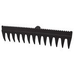 Garden rake PVC, wooden handle