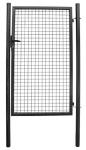2.TRIEDA Brána Strend Pro METALTEC ECO, 1000/1800/50x50 mm, hranatý rám, antracit, jednokrídlová, záhradná, ZN+PVC, RAL7016