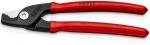 Nožnice káblové KNIPEX 95 11 160 SB, kliešte, 160 mm, do 15mm/50mm2