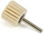 Disc GermaFlex LKF-A 80x30-6 mm, Felt, fan, shank, 8,600 rpm
